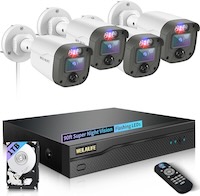 Outdoor Wired Home Security Camera Systems - DVR