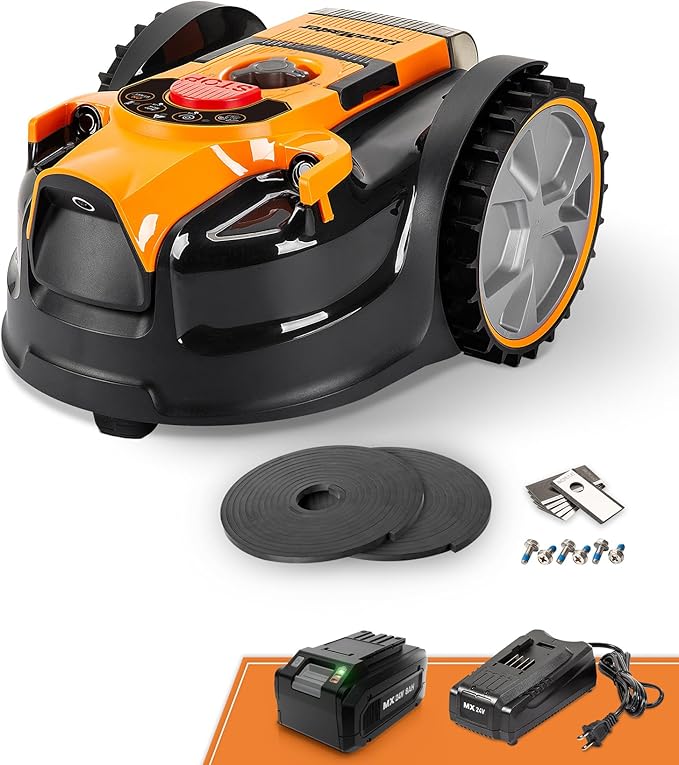 Battery Powered Robotic Lawn Mowers