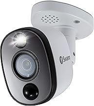 Swann SWPRO-4KRQ Bullet Security Camera 4K UHD, Spotlight, Motion Detection, Indoor/Outdoor