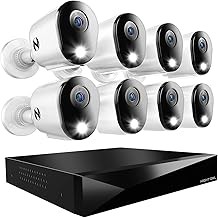Night Owl 12CH 2K Wired DVR Security Camera System 8 Cameras, 1TB Storage, 2-Way Audio, Motion Detection