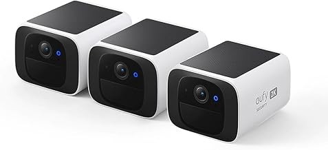 Eufy S220 SoloCam Wireless Outdoor Home Security Camera System 3-Cam 2K