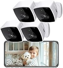 blurams 2K Indoor Security Camera 4-Pack, AI Motion Detection, 2-Way Audio, Night Vision