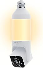 WYZE WYZE Bulb Cam Security Camera 2K HD, Color Night Vision, Dimmable LED, Motion Detection