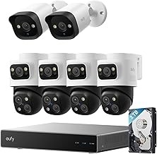Eufy S4 Max PoE NVR Security System 2 PoE Cam E4 Add-Ons