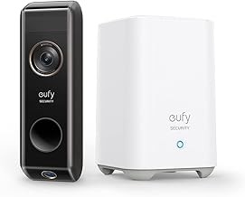 Eufy Video Doorbell Dual Camera Wireless 2K Doorbell with HomeBase