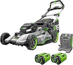 EGO Power+ LM2156SP-2 Battery Powered Self-Propelled Lawn Mower (Select Cut, Two 10.0Ah Batteries, 700W Turbo Charger)