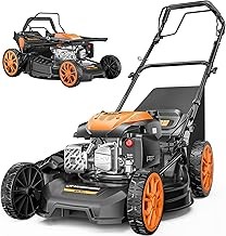 Gasxcel Gasxcel-21-170 Gas Powered Self Propelled Lawn Mower (21-Inch, 170cc Engine, 4-in-1 Discharge)