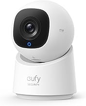eufy C220 Indoor Security Camera 2K, 360° Pan Tilt, AI Motion Detection, Night Vision