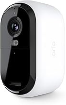 Arlo VMC3050 Essential 2K Wireless Security Camera Color Night Vision, 2-Way Audio, Motion Alerts, Spotlight
