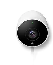 Google Nest Cam Outdoor 1st Gen Wired Home Security Camera Night Vision Weatherproof