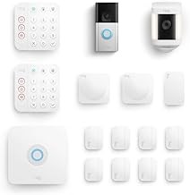 Ring RINGBATTERYDOORBELLPLUS Battery Doorbell with Spotlight Cam, 2-Way Audio, Smart Alerts