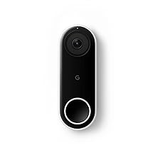 Google Nest Doorbell Wired Video Doorbell Camera 24/7 Streaming