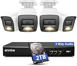 ANNKE DT81DP2T+I51DK 8CH DVR Security Camera System 2MP