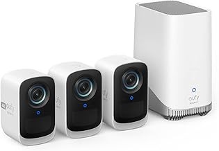 Eufy eufyCam S300 Wireless Outdoor Security Camera 3-Cam Kit