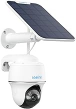 REOLINK Argus PT Wireless Outdoor Security Camera 5MP, Pan/Tilt, Solar Powered, Color Night Vision