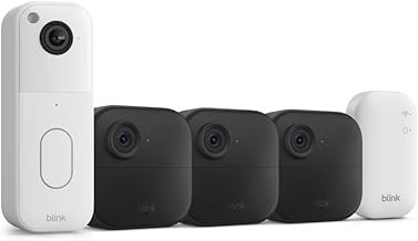 Blink Blink Video Doorbell Wireless Doorbell Camera System HD 3-Cam Kit