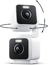 WYZE Duo Cam Pan Wireless Indoor/Outdoor Home Security Camera 2K 360° Pan-Tilt