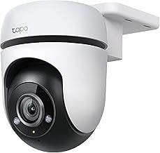 Tapo C500 Outdoor Wired Security Camera with 360° Pan/Tilt and Night Vision