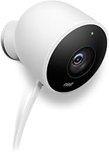 Nest Nest Cam Battery Wireless Outdoor Security Camera White, 1080p, Motion Detection, 2-Way Audio