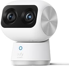 eufy S350 Indoor Security Camera Dual 4K UHD, 360° PTZ, AI Tracking