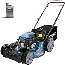 SENIX LSPV1-M1 Gas Powered Self Propelled Lawn Mower (21-Inch, 170cc 4-Cycle, FWD, 3-in-1)