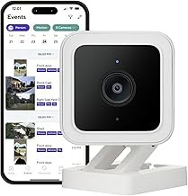 WyzeCam WyzeCam Cam v3 Wireless Security Camera 1080p, Indoor/Outdoor, Color Night Vision, Motion Detection