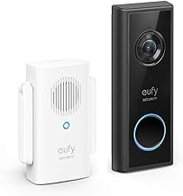 eufy Security Battery Video Doorbell C210 1080p, AI Detection, 120-Day Battery, 2-Way Audio