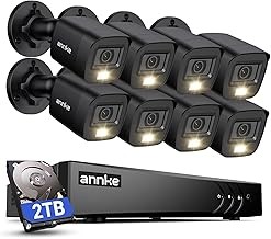 ANNKE DT81DP2T+I61DQ 16CH DVR Security Camera System 2MP